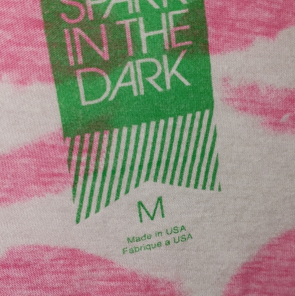 2010 vintage, Pink & White Tee, Size M - Picture 5 of 5